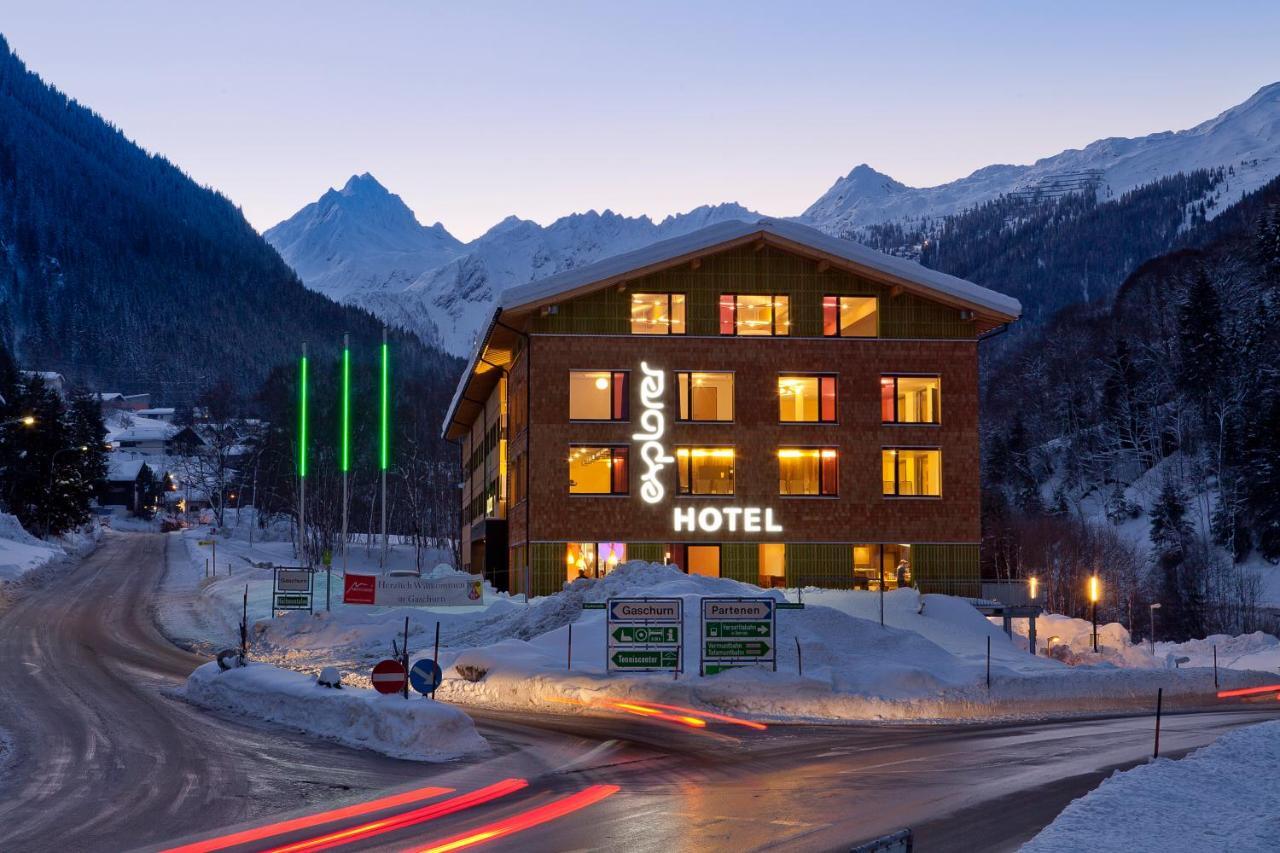 Explorer Hotel Montafon Gaschurn Zewnętrze zdjęcie